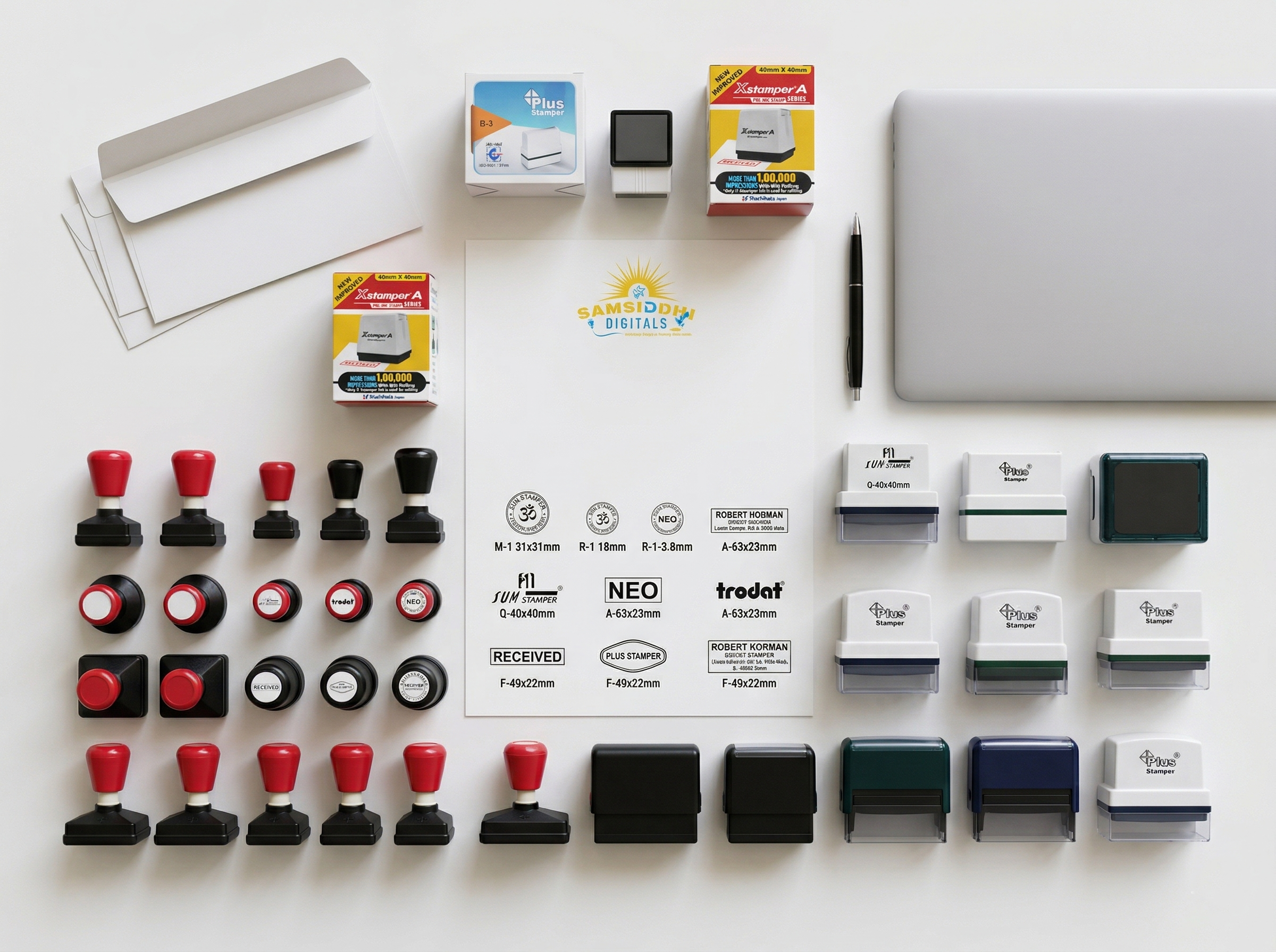 How to Choose the Right Stamp Size & Type for Your Needs