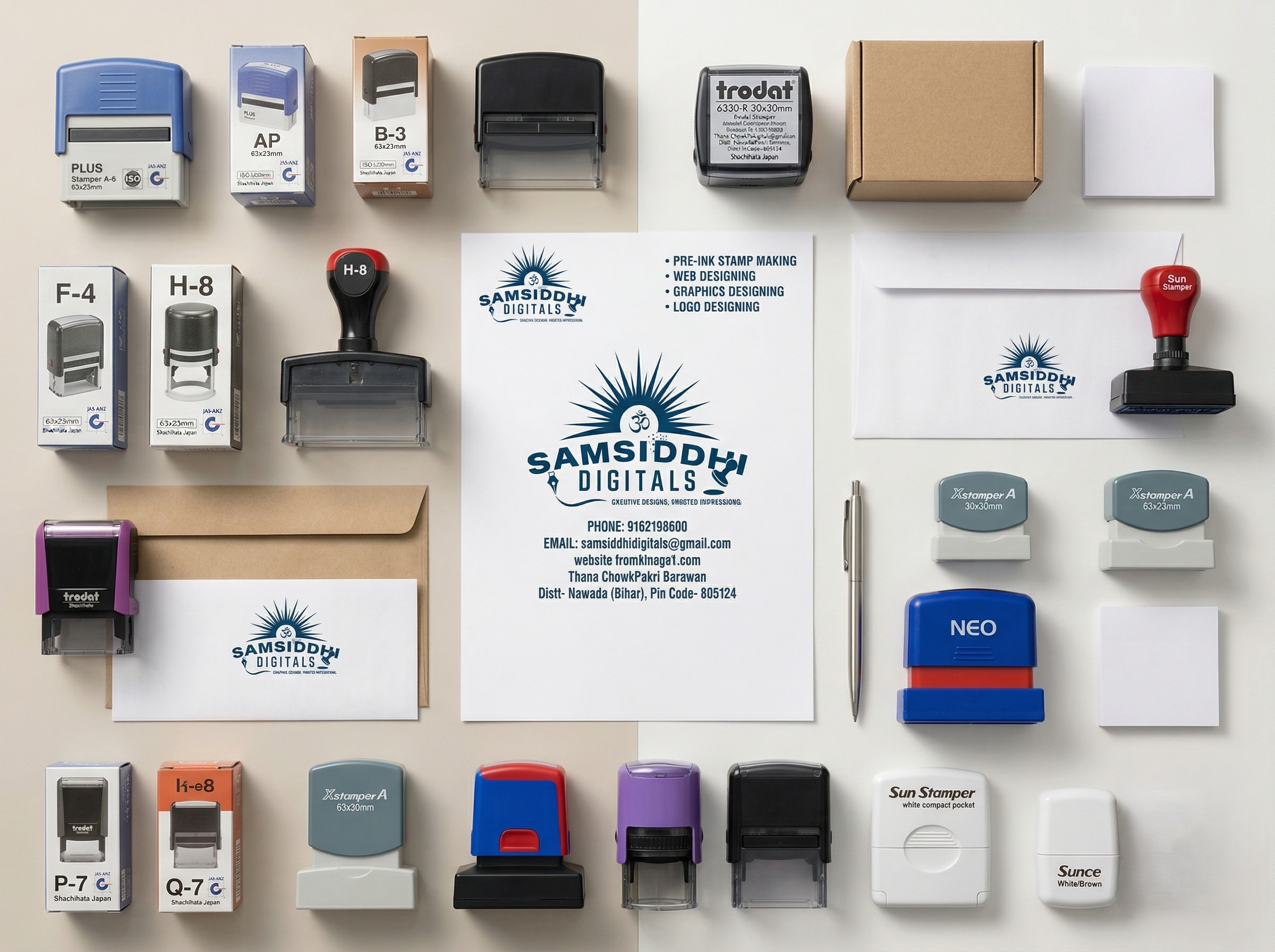 Top 7 Uses of Custom Stamps in Business & Office Work